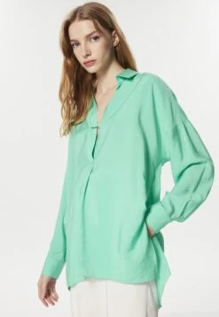 Twist RELAXED FIT LOOSE BASIC - Bluzka - Mint Green -Fashion Pol 760ca3a5451b42a097bbb941df70398f