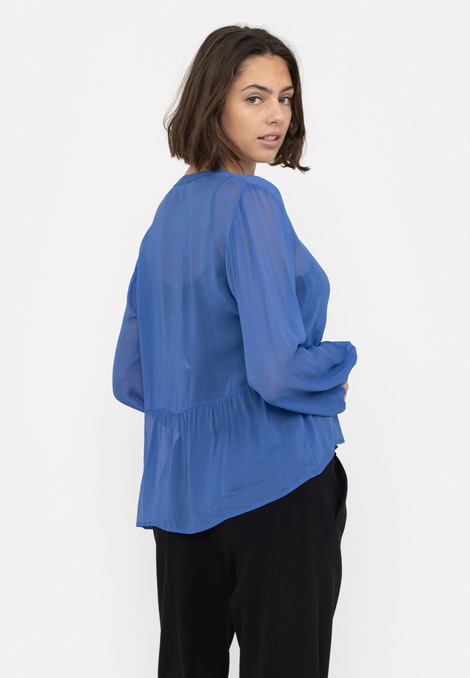 Soft Rebels SRNYLA - Bluzka - Amparo Blue 2 Soft Rebels SRNYLA - Bluzka - Amparo Blue - obrazek 2