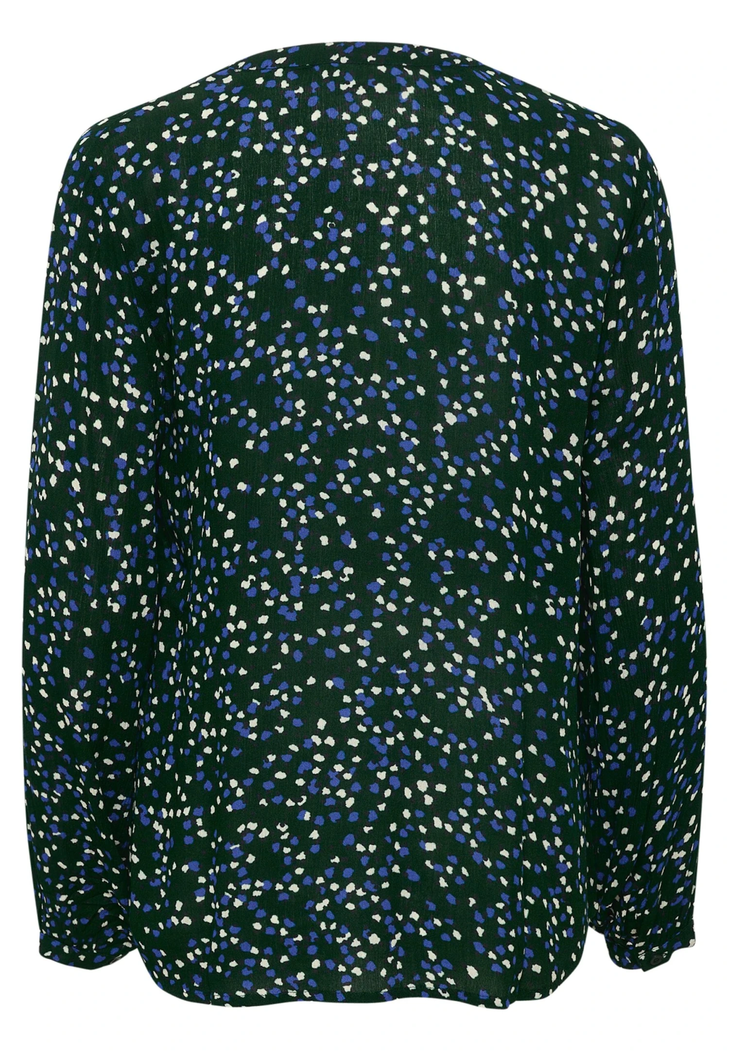Kaffe KASELLA - Bluzka - Sea Moss Mazarine Blue Dot 6 Kaffe KASELLA - Bluzka - Sea Moss Mazarine Blue Dot - obrazek 6