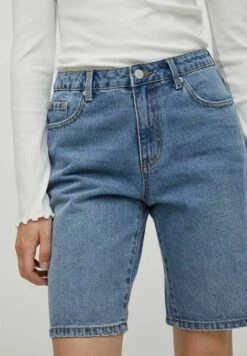 Vila Szorty Jeansowe - Medium Blue Denim -Fashion Pol 7977f41a7d4c46d2b473e3b999555f6d