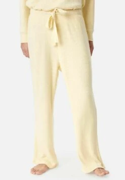 NEELA - Spodnie Od Piżamy - Light Yellow