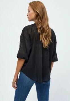 Peppercorn FREYA - Koszula - Black -Fashion Pol 7bea52d40dfb41d8849afdb64861b844