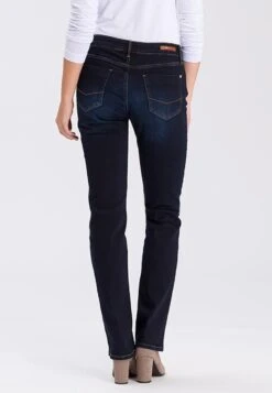 ROSE - Jeansy Straight Leg - Blue/black-used -Fashion Pol 81062bd4d8b04bbc91a1665f0f9ad2fa