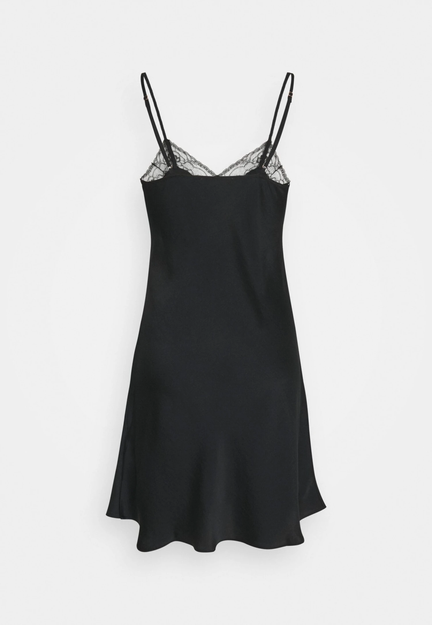 Anna Field HAMMERED SATIN NIGHTIE - Koszula Nocna - Black 7 Anna Field HAMMERED SATIN NIGHTIE - Koszula Nocna - Black - obrazek 7