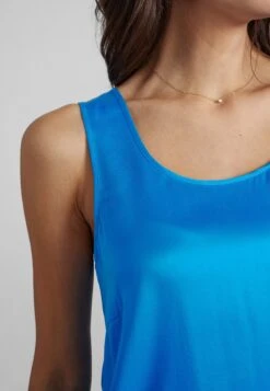 Mos Mosh ASTRID TANK - Top - Blue Aster -Fashion Pol 843a224933de4e62999c17acbfed2033