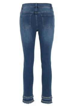 DÉTAIL EN BAS DE JAMBES - Jeansy Slim Fit - Denim -Fashion Pol 84d94e73b2344cf5bd8904636e0400f2