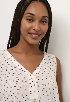 Kaffe KAVILIA - Bluzka - Chalk Multicolor Dots -Fashion Pol 889a91d6f2ad49bbba8f37182cec2530