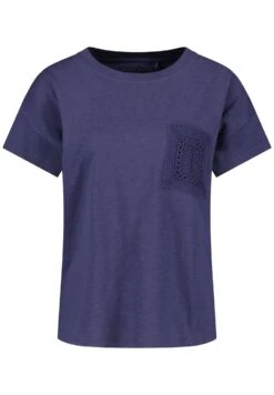 Gerry Weber 1/2 ARM MIT BRUSTTASCHE - T-shirt Basic - Blueberry -Fashion Pol 89829b0eadbd4940a74755569616d059