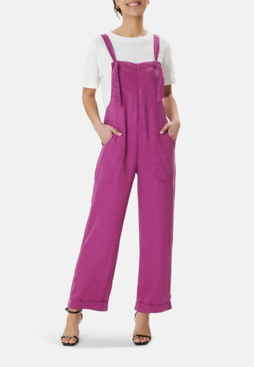 GINA - Ogrodniczki - Magnolia -Fashion Pol 8a752fcb8112444c9fed260b89a56393