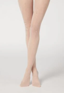 Calzedonia 20 DEN TRANSPARENT - Rajstopy - Off-white -Fashion Pol 8b51f886de034235aeddffff8b859cff