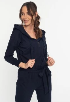 HARVI - Kombinezon - Granatowy -Fashion Pol 8c2068ac7bd743a597e412e1af465424