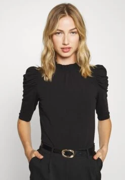 ONLY ONLLIVE LOVE SCARLETT - Bluzka Z Długim Rękawem - Black