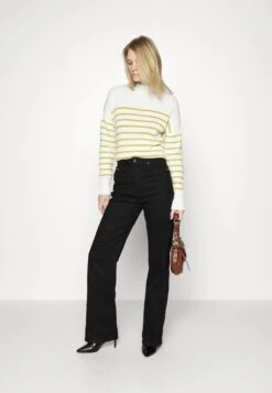 Boss MARLENE WIDE - Jeansy Dzwony - Charcoal -Fashion Pol 94b465bfb7de4ed1821b1780893f3b5d