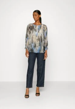 Kaffe QIA SIMI BLOUSE - Bluzka - Blue -Fashion Pol 97ada6f01b8f4ee1822b6c4843edc6b2