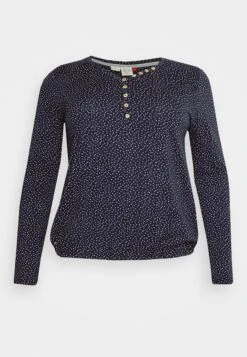 PINCH - Bluzka Z Długim Rękawem - Navy -Fashion Pol 9868599724384ba09856617f59372337