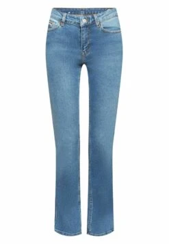 ESPRIT HIGH RISE - Jeansy Slim Fit - Blue Light Washed -Fashion Pol 9a347f4d9a304f7f812b2b13a86f0a53