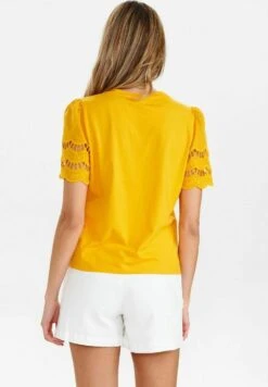 TASCHA - T-shirt Basic - Zinnia 7 TASCHA - T-shirt Basic - Zinnia -Fashion Pol 9dc30ee92b8044e5933e5ddeffe40e51