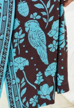 Next STANDARD - Szlafrok - Brown Floral -Fashion Pol 9ef2218e9bdb41129ab25ce084285e3a