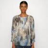 Kaffe QIA SIMI BLOUSE - Bluzka - Blue
