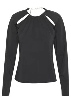 Gestuz JIA SL - Bluzka - Black -Fashion Pol a097332a4b404f4181a3db7261eb4ff6