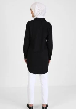 POINT COLLAR - REFKA - Koszula - Black -Fashion Pol a35a0365074e4e2992e689f4f306c10e