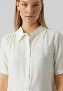 Vero Moda CHEMISE - Koszula - Snow White -Fashion Pol a454d6201fbf41d39ed044915827fb41