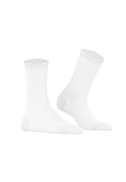 Falke Bold Dot Business & Casual - Skarpety - White