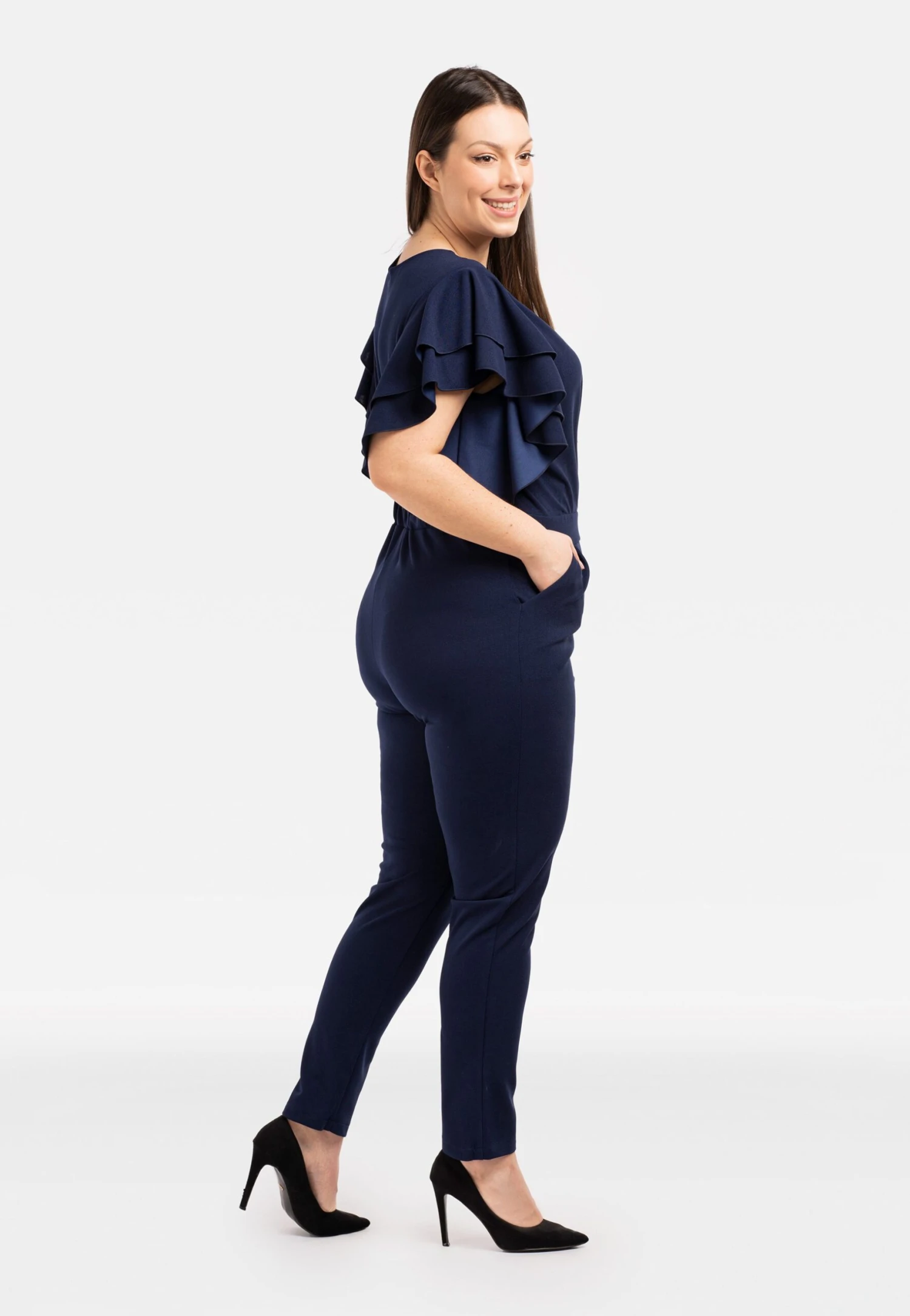 AISZKA - Kombinezon - Navy Blue 4 AISZKA - Kombinezon - Navy Blue - obrazek 4