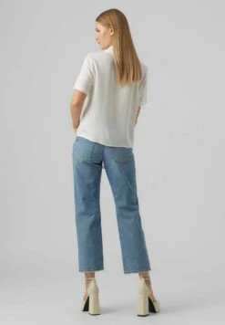 Vero Moda CHEMISE - Koszula - Snow White -Fashion Pol acc4f5ec13d34c3dab971e1521d651f4