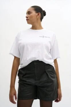 T-shirt Z Nadrukiem - Bright White -Fashion Pol ad383ff769384746b60479a392ca4d34