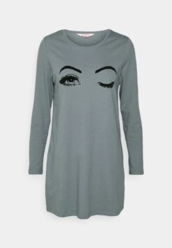 Hunkemöller NIGHTIE R-NECK WINK - Koszula Nocna - Grey 8 Hunkemöller NIGHTIE R-NECK WINK - Koszula Nocna - Grey -Fashion Pol ad636523ad144553b1ec957503c82f70