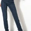 TONI MIT FIGURFORMENDEM EFFEKT - Jeansy Slim Fit - Mid Blue Used