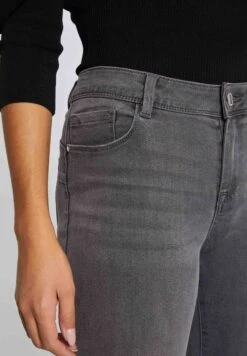 MORGAN 201-POM.P - Jeansy Skinny Fit - Mottled Grey -Fashion Pol b28a05dd83cf4740856f2c873d5d763f
