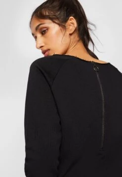 URBAN CLASSICS LONG SLEEVE - Kombinezon - Black -Fashion Pol b2966827c9ed46f7a5646b80bbb7f1bb