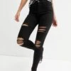 New Look MID RISE AMIE - Jeansy Skinny Fit - Black