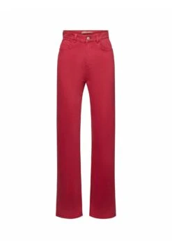 Edc By Esprit MIT HOHEM BUND UND GERADEM BEIN - Jeansy Dzwony - Dark Pink -Fashion Pol b7c7c85310d247e481e26bce774aa57a