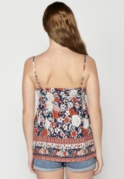 Koroshi HIGH SUMMER - Top - Navy -Fashion Pol b7f1c42f1fb04ce799c5fe6fd8d18528