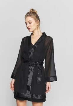 BLUEBELLA KIMONO - Szlafrok - Black