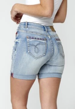 Koroshi Szorty Jeansowe - Azul Cl Light Blue -Fashion Pol b98bdd59c1304fa6b07963e572142655