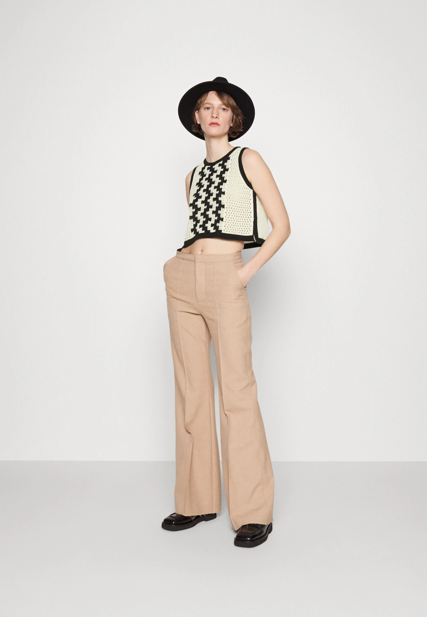 Marella Top - Ecru` 2 Marella Top - Ecru` - obrazek 2