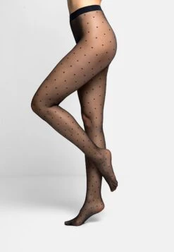 Falke DOT 15 DENIER ULTRA-TRANSPARENT MATT - Rajstopy - Dunkelblau