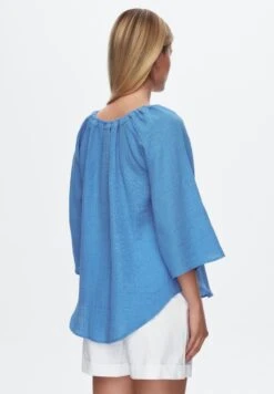 3/4 SLEEVE - Bluzka - Blue -Fashion Pol bd8499c6ab3a45c69ed0ca03934a62c4