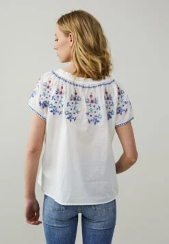 Odd Molly DREW - Bluzka - Light Chalk -Fashion Pol bdde4ba450af4e7886e5959b2d534e71