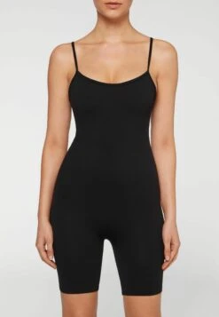 Calzedonia KURZER SEAMLESS - Kombinezon - Schwarz