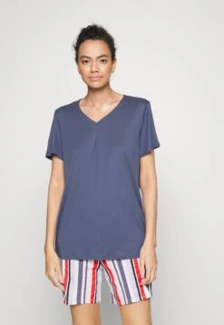 Schiesser Piżama - Blau Multicolor -Fashion Pol c27c0db680614ed8afcf49fe96bc1ad7