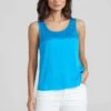 Mos Mosh ASTRID TANK - Top - Blue Aster