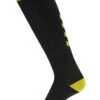 Hummel ELITE INDOOR - Podkolanówki - Black/blazing Yellow