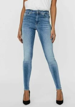 Vero Moda VMSOPHIA - Jeansy Skinny Fit - Light Blue Denim