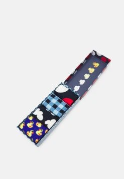 Happy Socks MY FAVOURITE BLUES SOCKS UNISEX 4 PACK - Skarpety - Navy -Fashion Pol c48049434d154e83826e90e6e55d1278