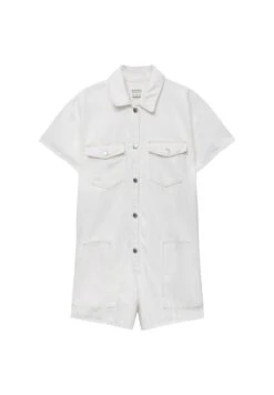 PULL & BEAR Kombinezon - White 9 PULL & BEAR Kombinezon - White -Fashion Pol c4a972779b7e4c8c958cfe8ccebb86c2